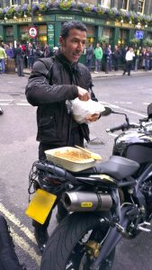 London Bikers, Borough Market, Apple Crumble