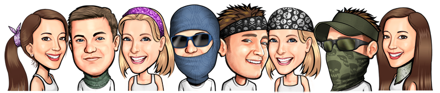 Different ways to wear your Hoo-Rag Different ways to wear your Hoo-Rag