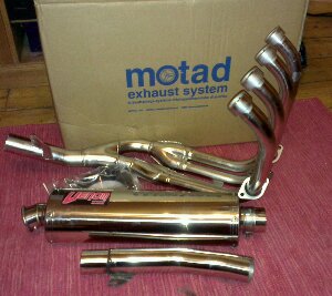 Motad Venom Stainless Steel Downpipes