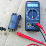 Kawasaki ZZR400 Checking coil resistance