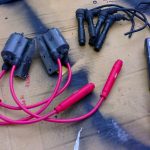 Kawasaki ZZR400 new NGK HT leads and caps