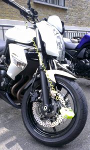 Disc Lock - one the most convenient ways to prevent motorcycle theft away from home