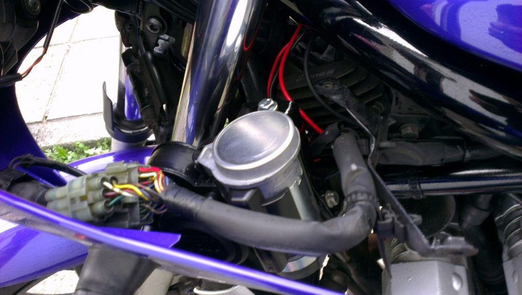 Stebel Nautilus Compact air horn - installation