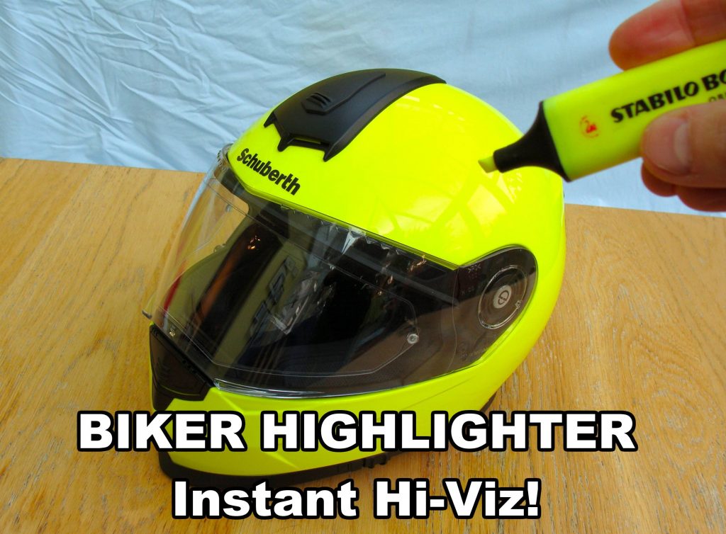 Biker Highlighter Pen - Instant Hi Viz