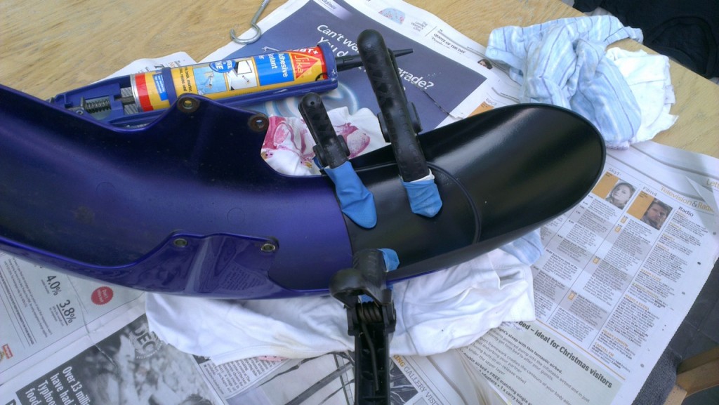 Fender Extender Glueing