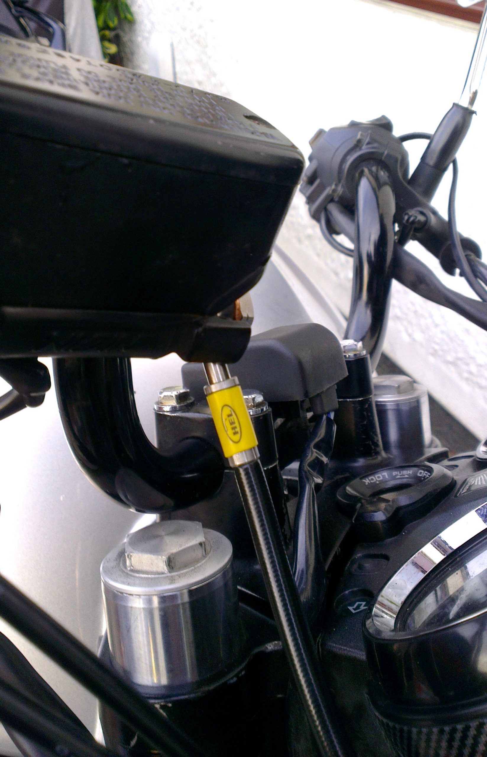 Hel Braided Brake Hose Beginner Biker Adventures