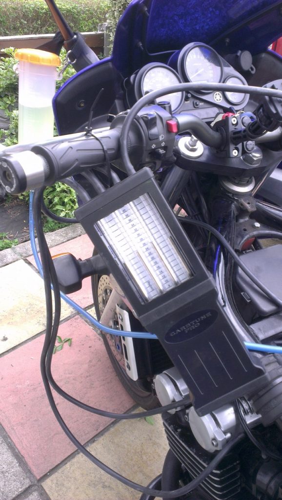 Fazer Maintenance Day Carb Balancing Beginner Biker Adventures