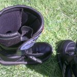 RST Kids Motorcycle Boots - inside