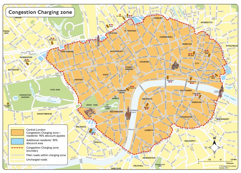 Congestion charge zone map Beginner Biker Adventures Congestion charge zone map Beginner Biker Adventures