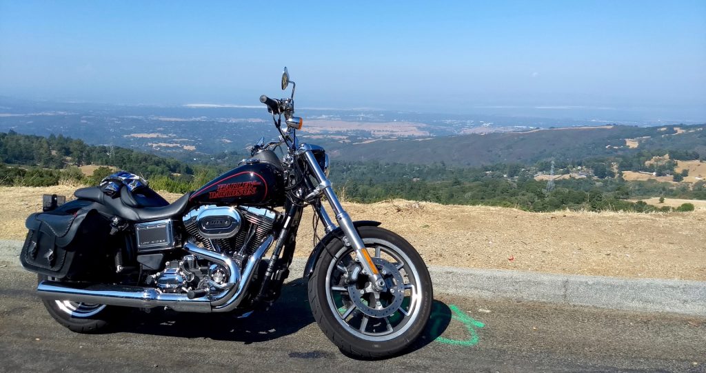 San Francisco motorcycle rental - Skyline Boulevard