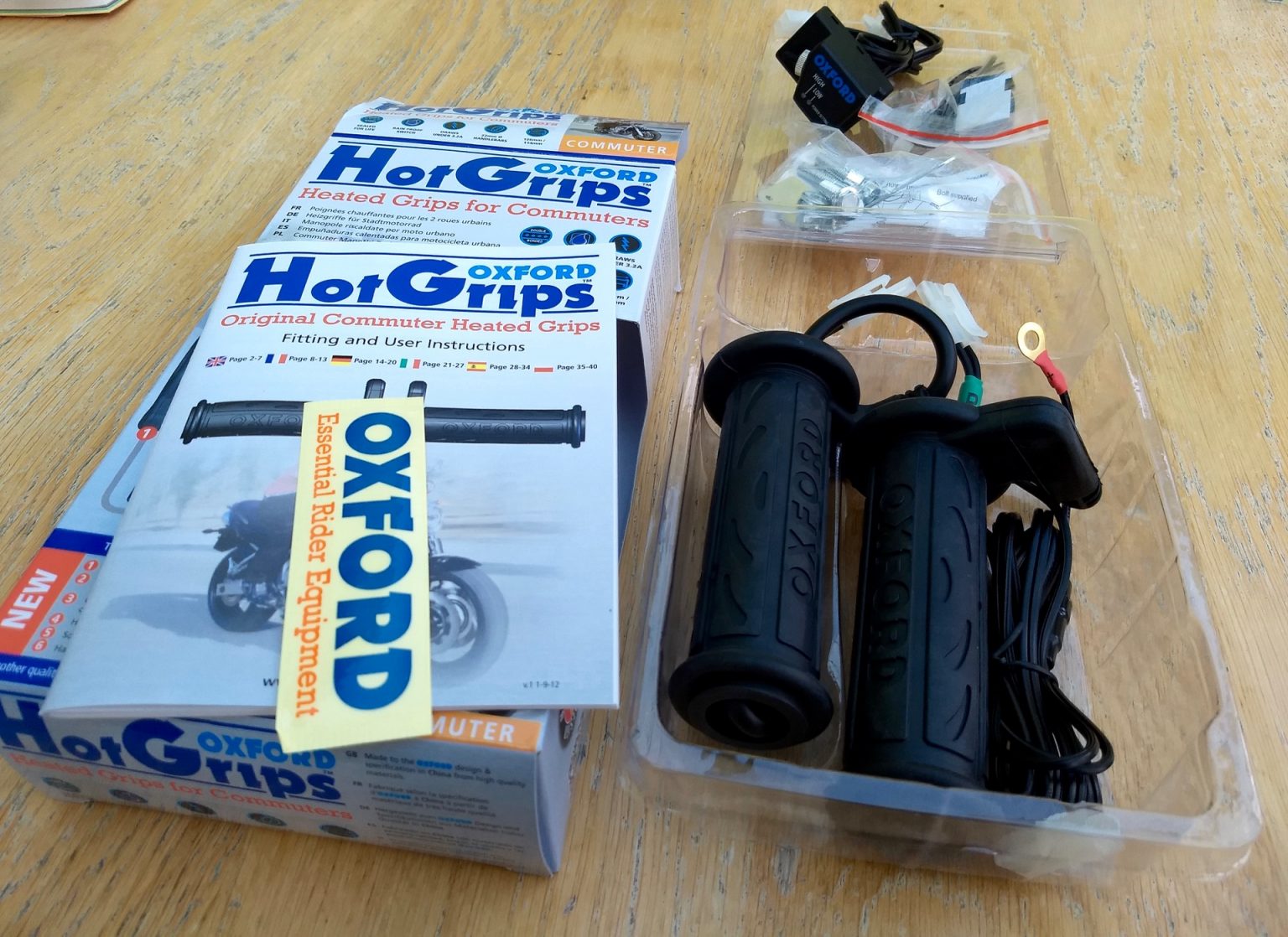 Oxford Heated Grips Review Hot Grips For Commuters Beginner Biker