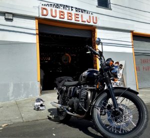 San Francisco motorcycle rental - Triumph Bonneville T100