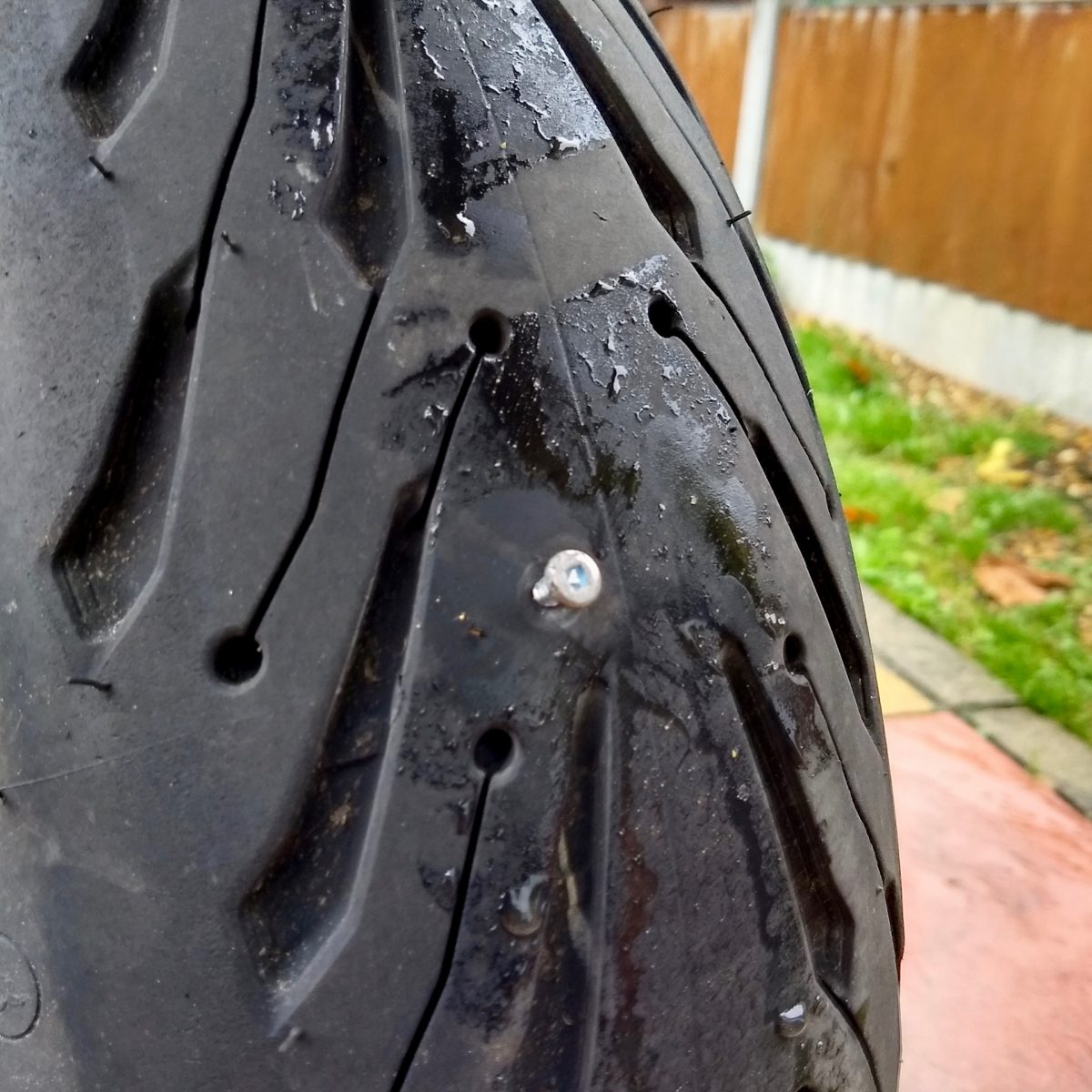 Howto Repair Motorcycle Puncture at the Roadside Beginner Biker