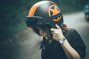 Types of motorcycle helmets - Open Face