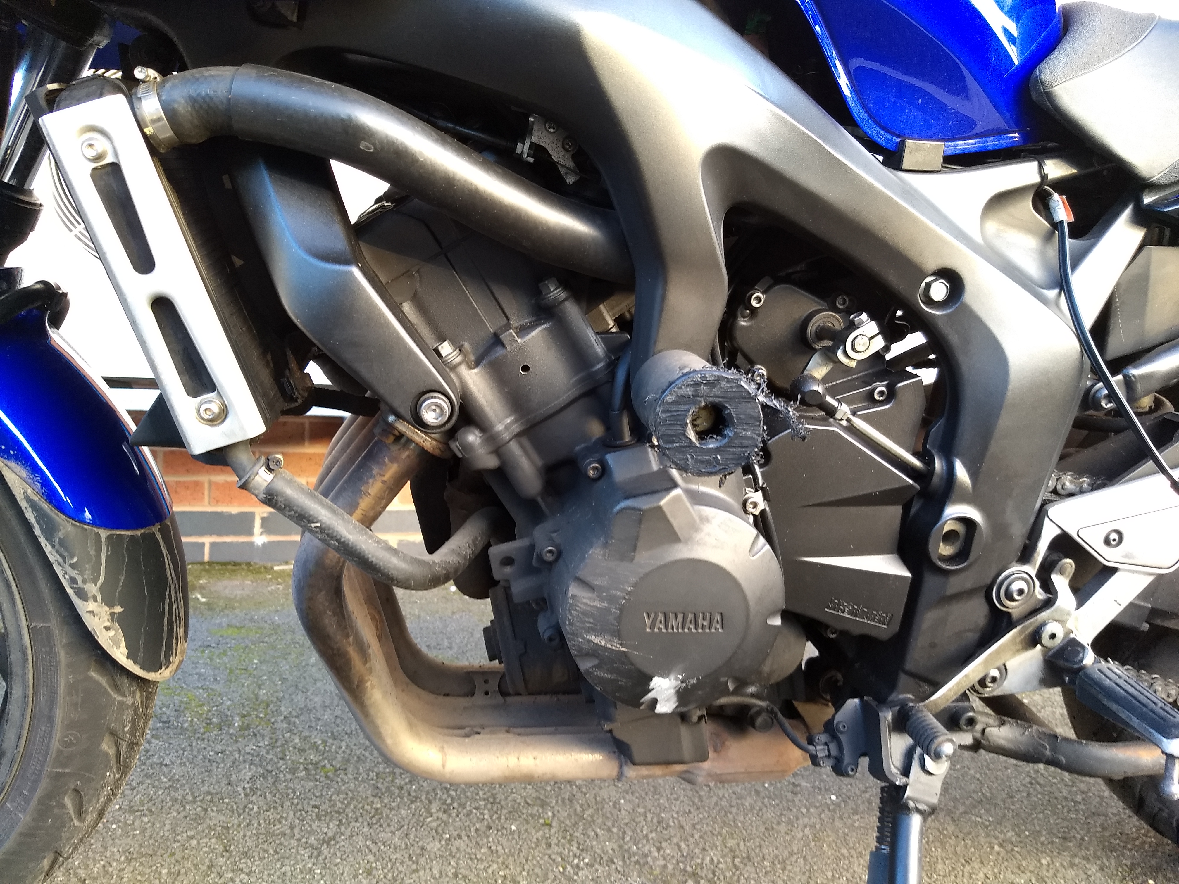 yamaha fz6 beginner bike