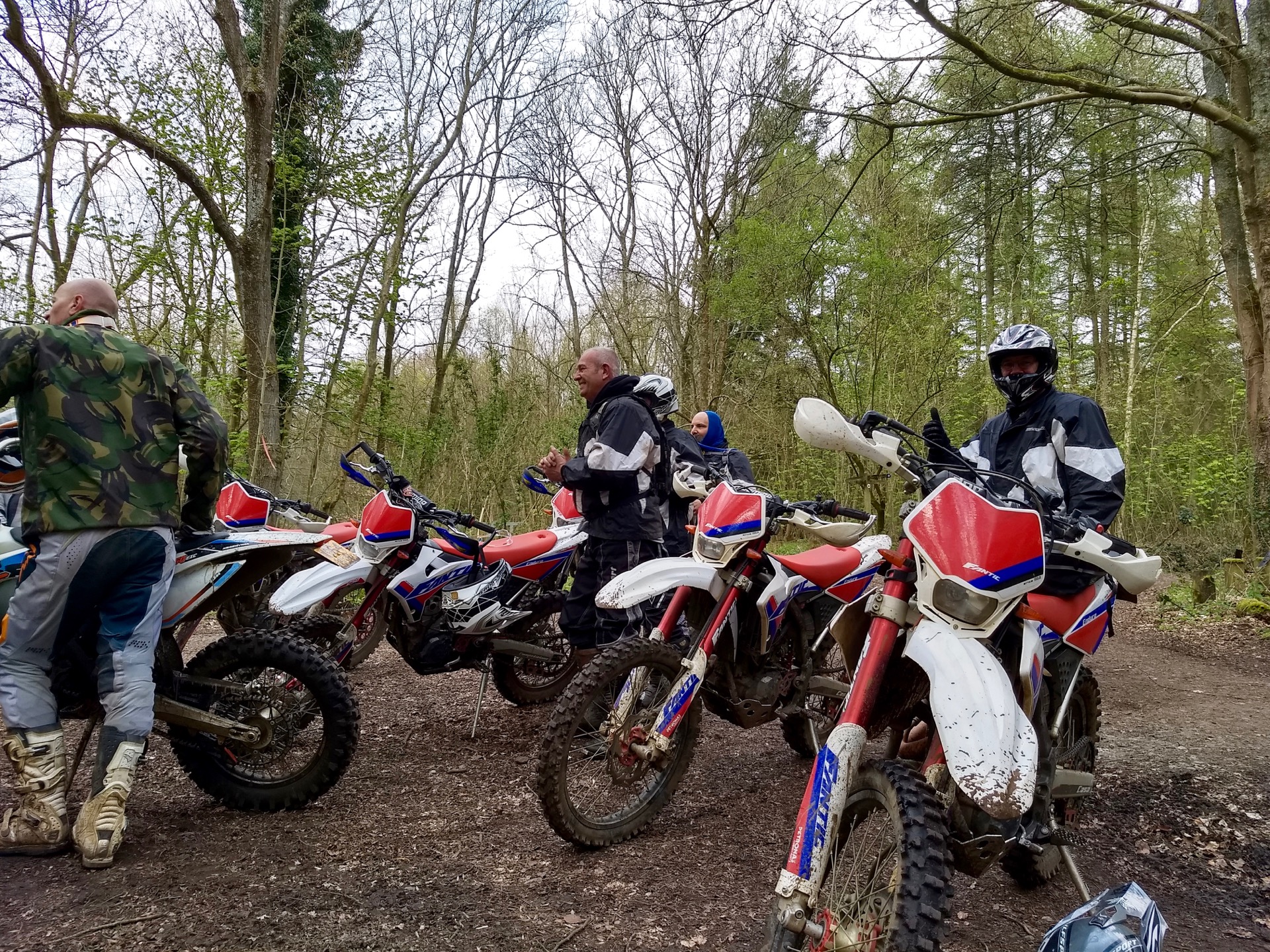 Newbie Trail Riding at Off The Kerb, Dorking Beginner Biker Adventures