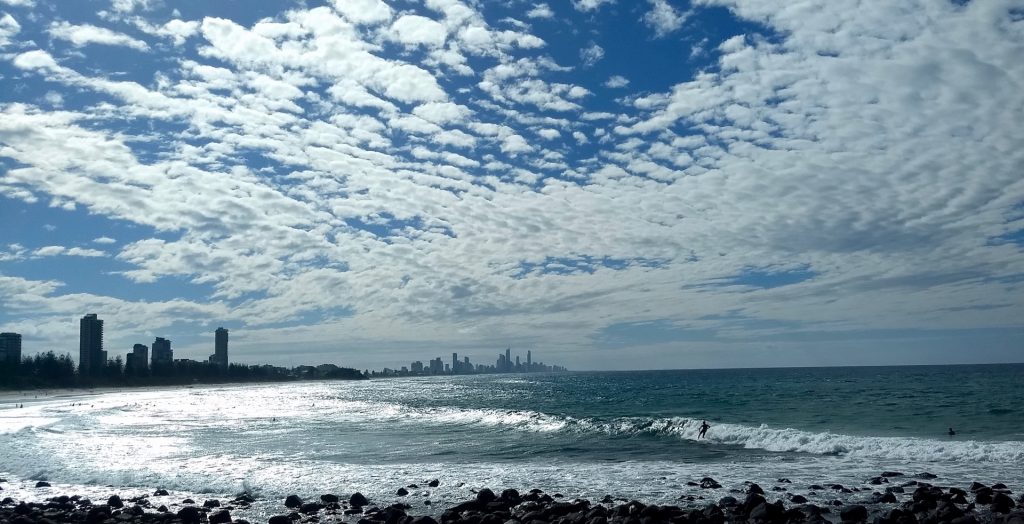 Burleigh Heads Beech Surfer