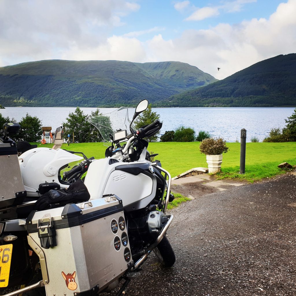 Scotland West Coast motorcycle tour, Queen Elizabeth Forest Park