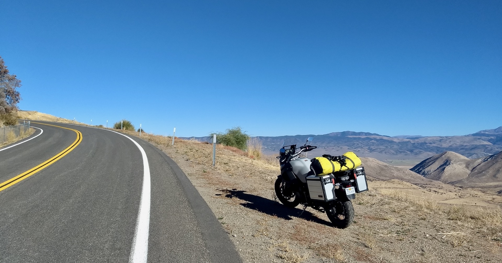 solo motorcycle road trip