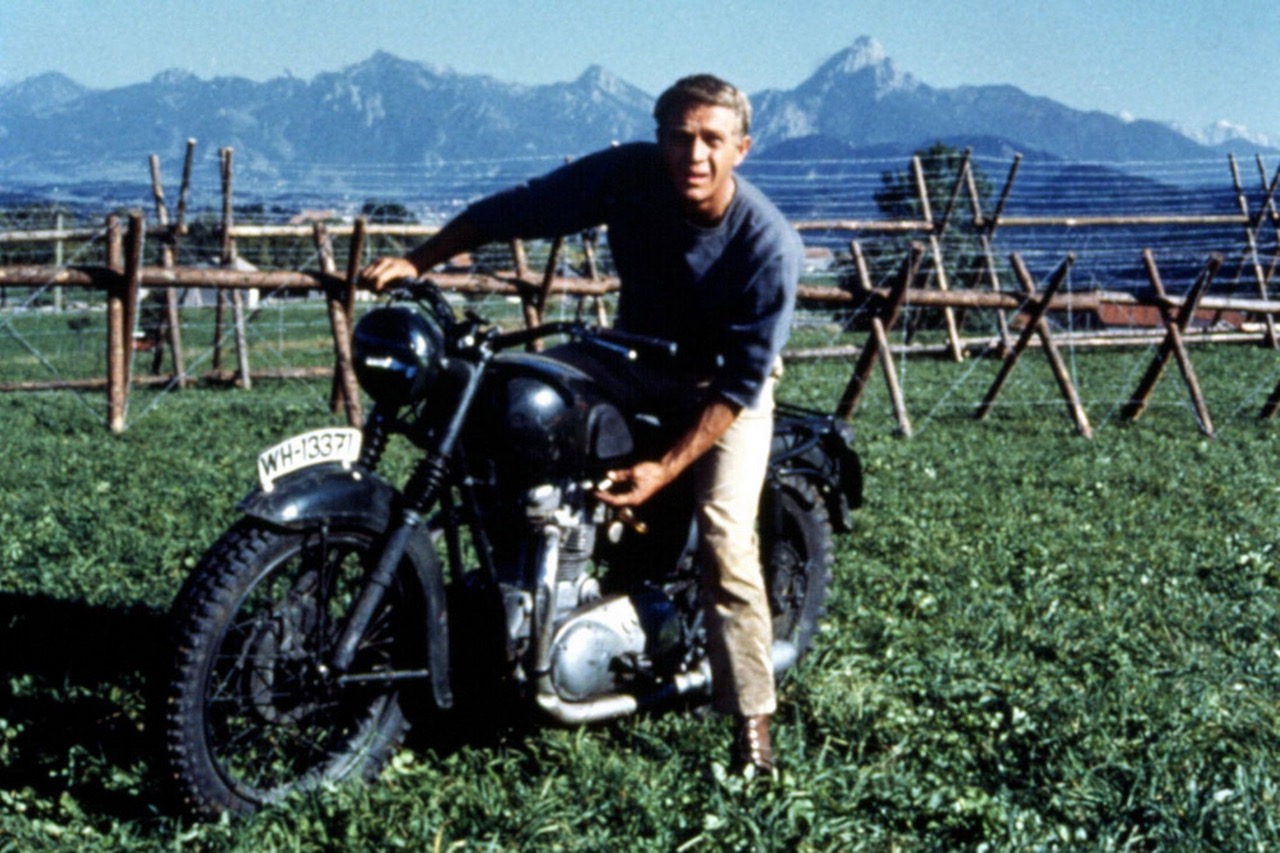 Famous motorcycles in films - The Great Escape