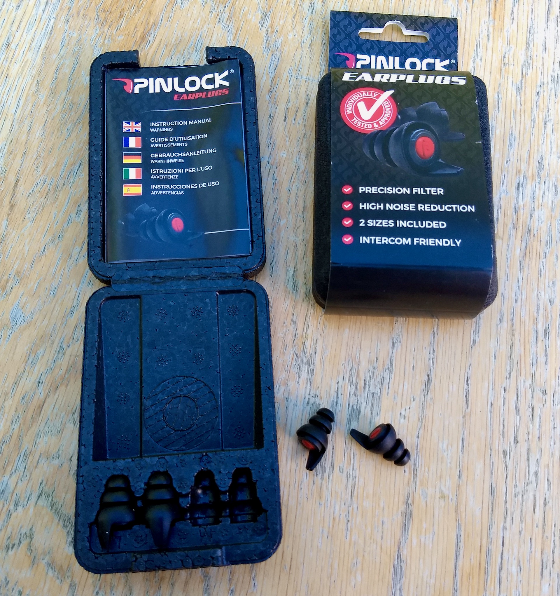 Pinlock Motorcycle Ear Plugs Review, Block the Noise, Hear Your Mates