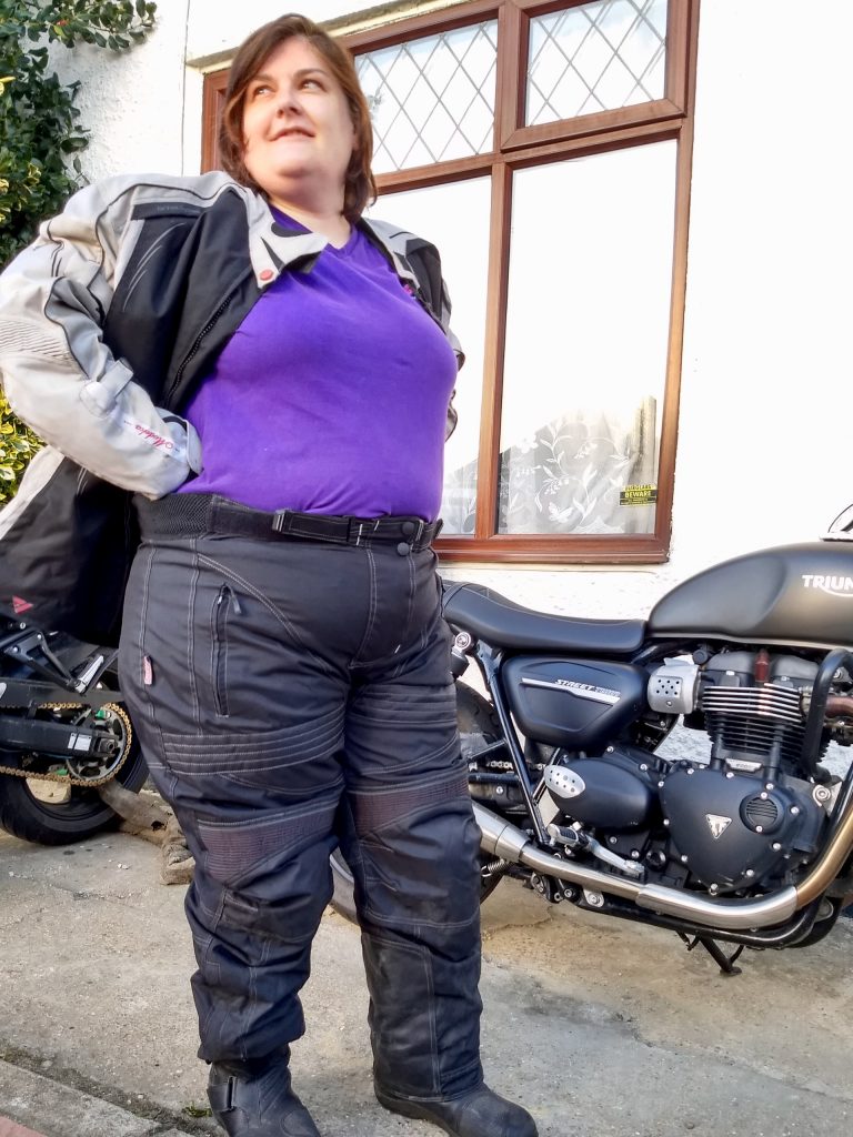 JTS Biker Clothing Bella Evo Textile Womens Motorcycle Trousers