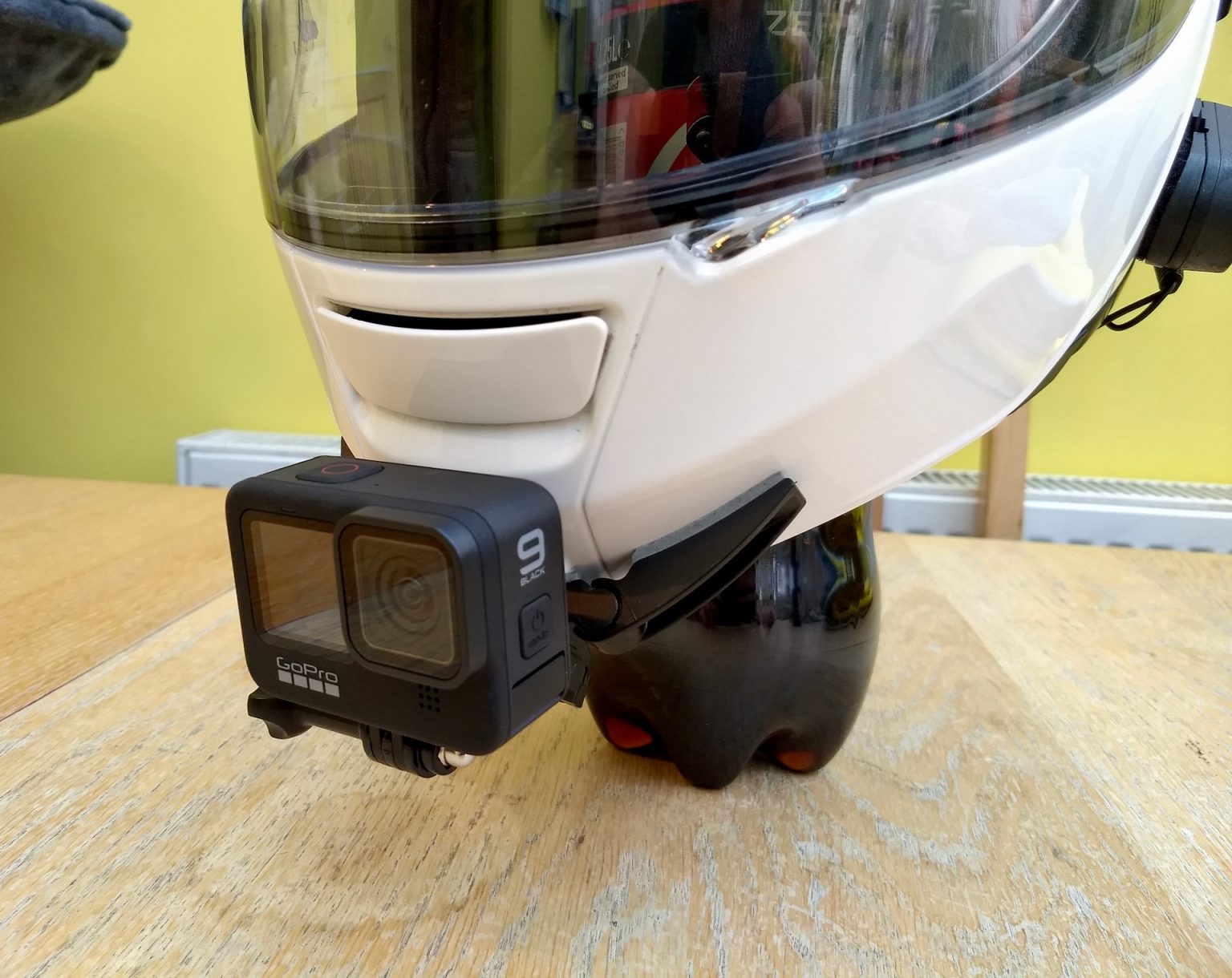 Motoradds Chin GoPro Motorcycle Helmet Mount Review - Beginner Biker