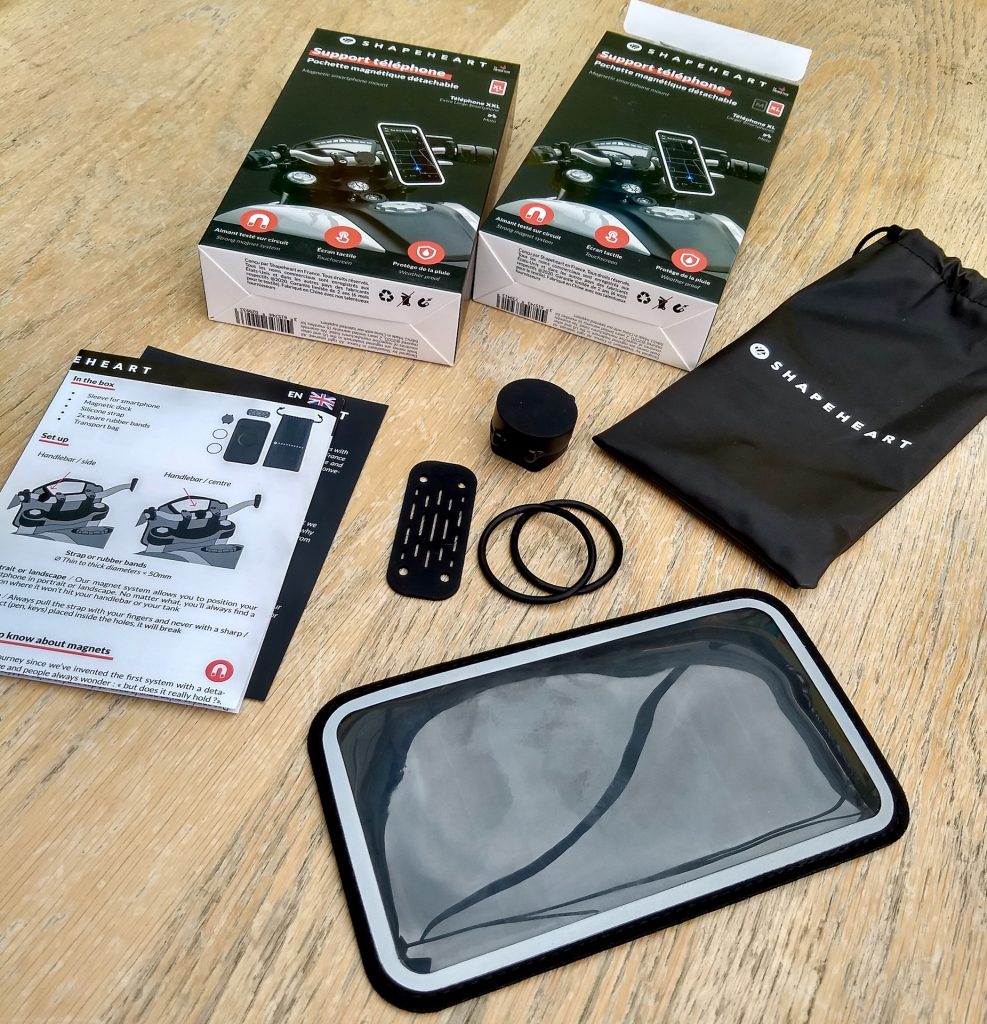 Review of Shapeheart Phone Mount for Motorbike - Beginner Biker