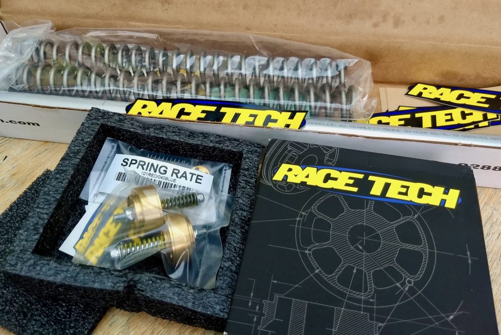 Race Tech Emulators and fork springs