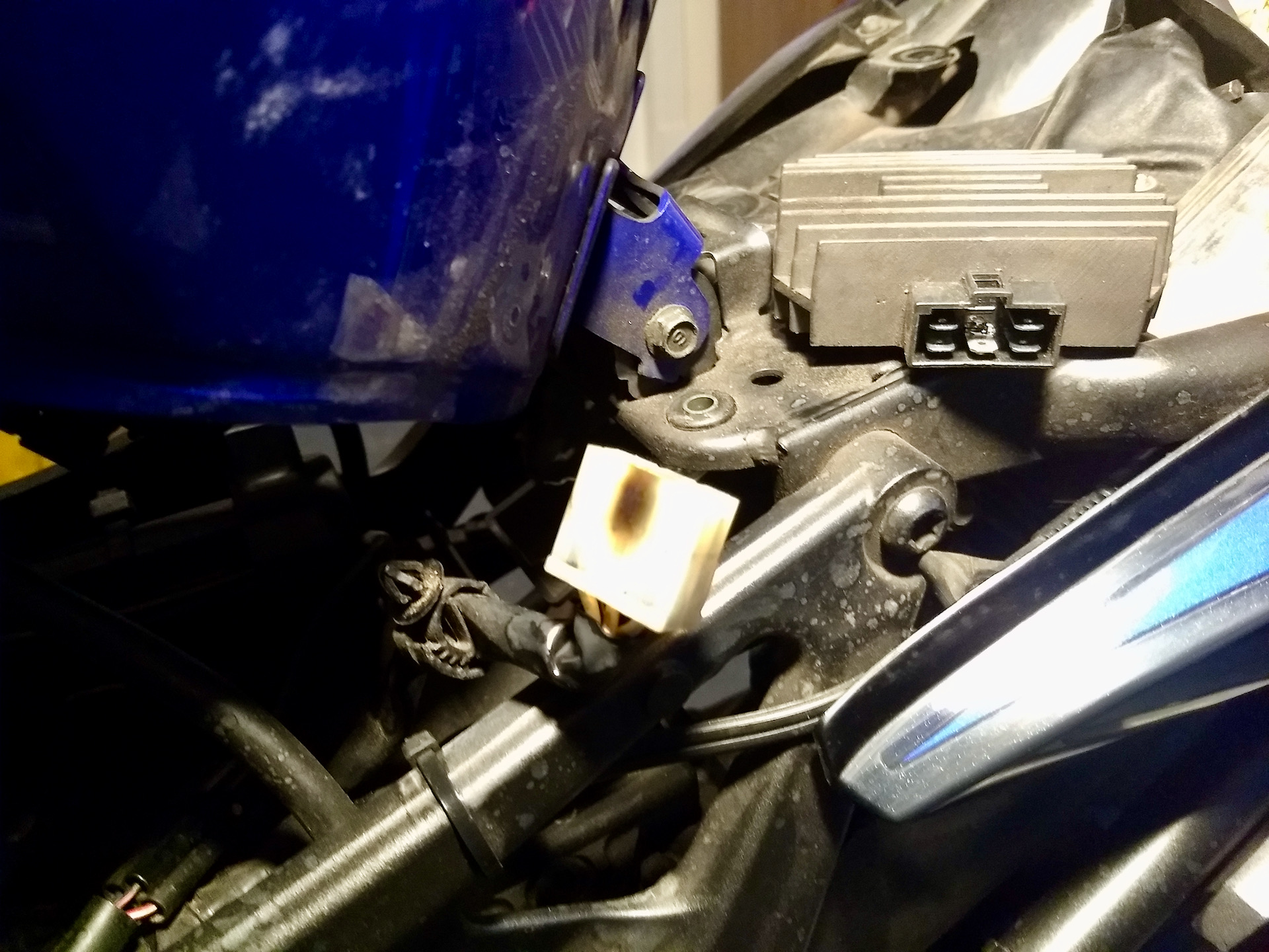 FZ6 Charging System Failure